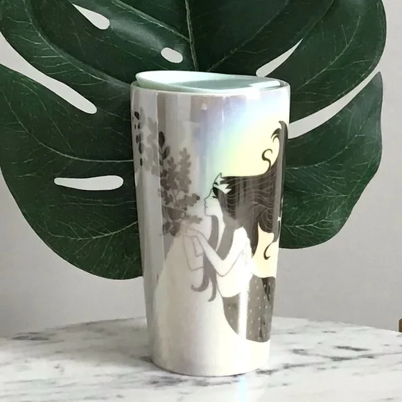 STARBUCKS Iridescent Mermaid Tumbler Rare New With Tag RARE - Picture 2 of 11